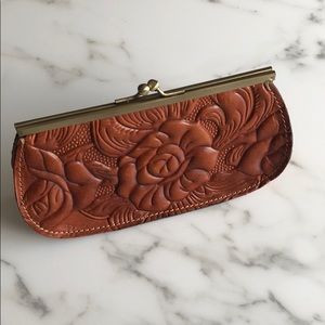 Patricia Nash Tooled Leather Clutch Wallet